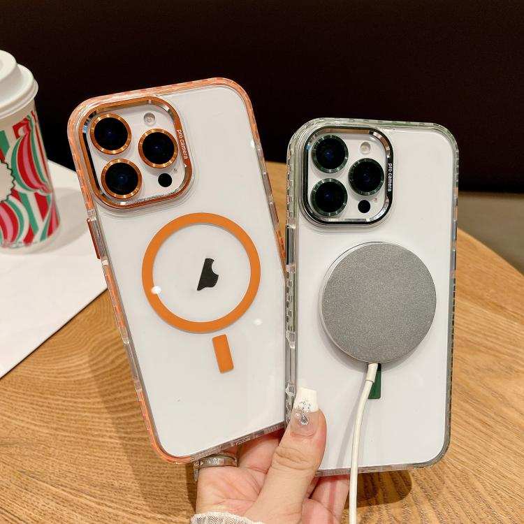 Transparent MagSafe Phone Case with Lens Film