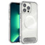 Clear PC Hybrid TPU MagSafe Phone Case with Holder
