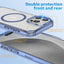 Clear PC Hybrid TPU MagSafe Phone Case with Holder