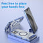 Clear PC Hybrid TPU MagSafe Phone Case with Holder