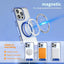 Clear PC Hybrid TPU MagSafe Phone Case with Holder