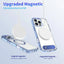 Clear PC Hybrid TPU MagSafe Phone Case with Holder