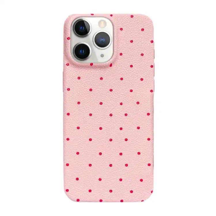 Dopamine Dots Pattern Silicone Phone Case