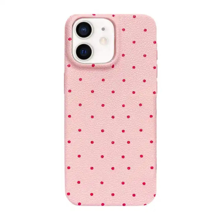 Dopamine Dots Pattern Silicone Phone Case