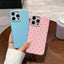 Dopamine Dots Pattern Silicone Phone Case