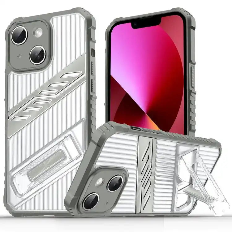 Plating Holder PC Hybrid TPU Phone Case