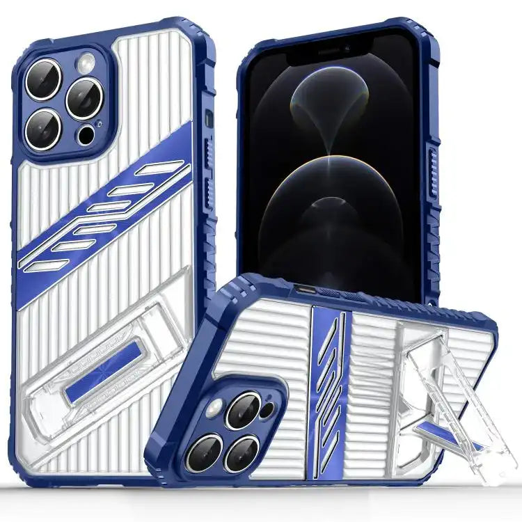 Plating Holder PC Hybrid TPU Phone Case