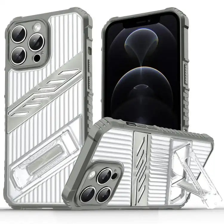 Plating Holder PC Hybrid TPU Phone Case