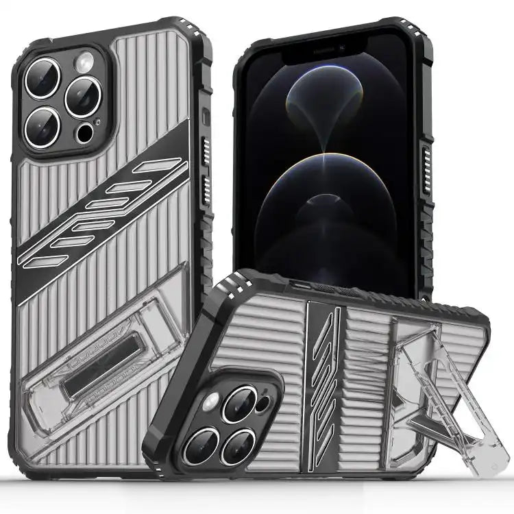 Plating Holder PC Hybrid TPU Phone Case