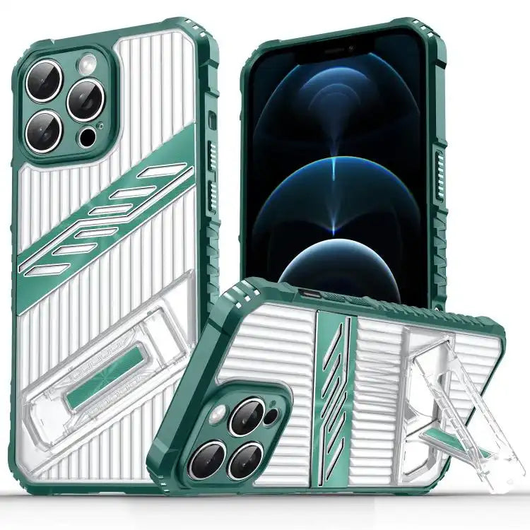 Plating Holder PC Hybrid TPU Phone Case