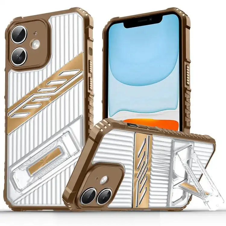 Plating Holder PC Hybrid TPU Phone Case