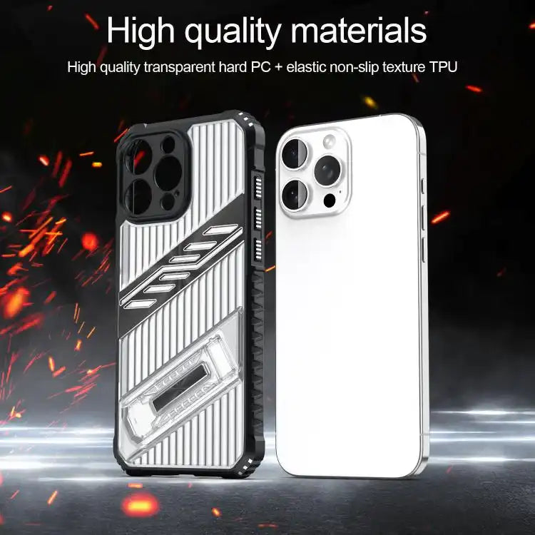 Plating Holder PC Hybrid TPU Phone Case