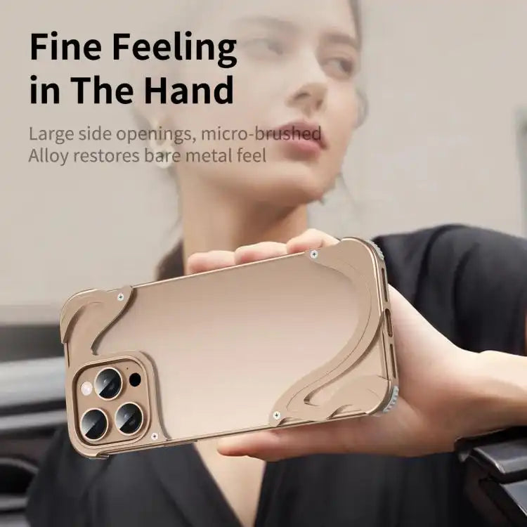 Dolphin Metal Hybrid PC Transparent Back Panel Phone Case