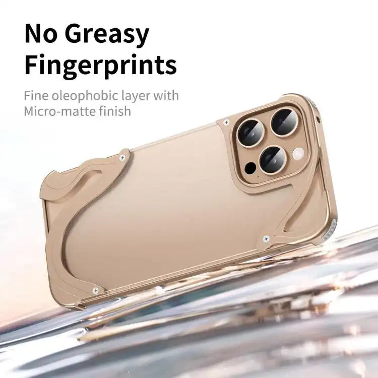 Dolphin Metal Hybrid PC Transparent Back Panel Phone Case