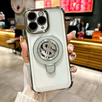 Space MagSafe Holder Phone Case with Lens Film