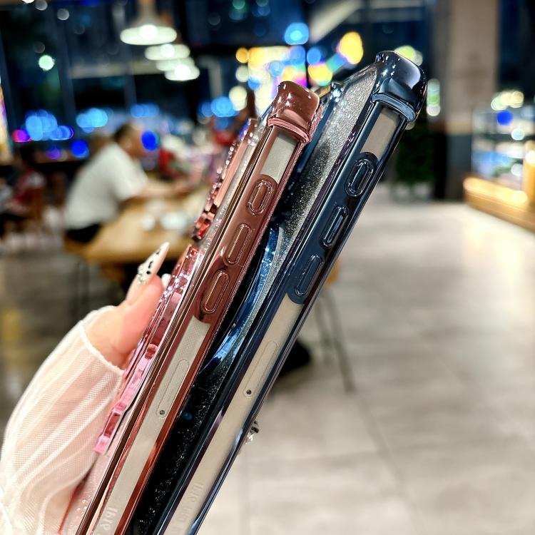 Space Gradient Glitter MagSafe Holder Phone Case with Lens Film