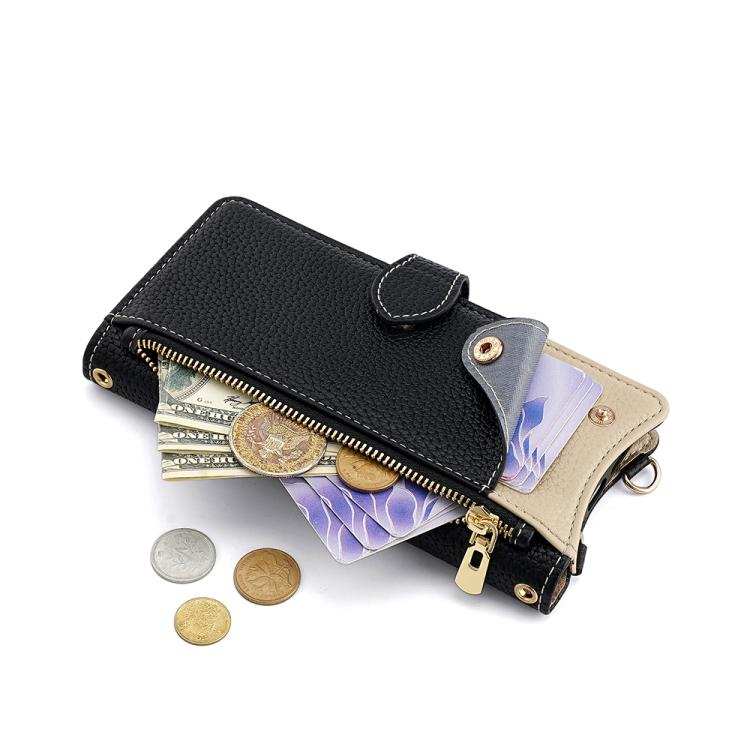Crossbody Chain Fishtail Litchi Leather Phone Case