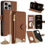 Crossbody Chain Fishtail Litchi Leather Phone Case