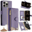 Crossbody Chain Fishtail Litchi Leather Phone Case
