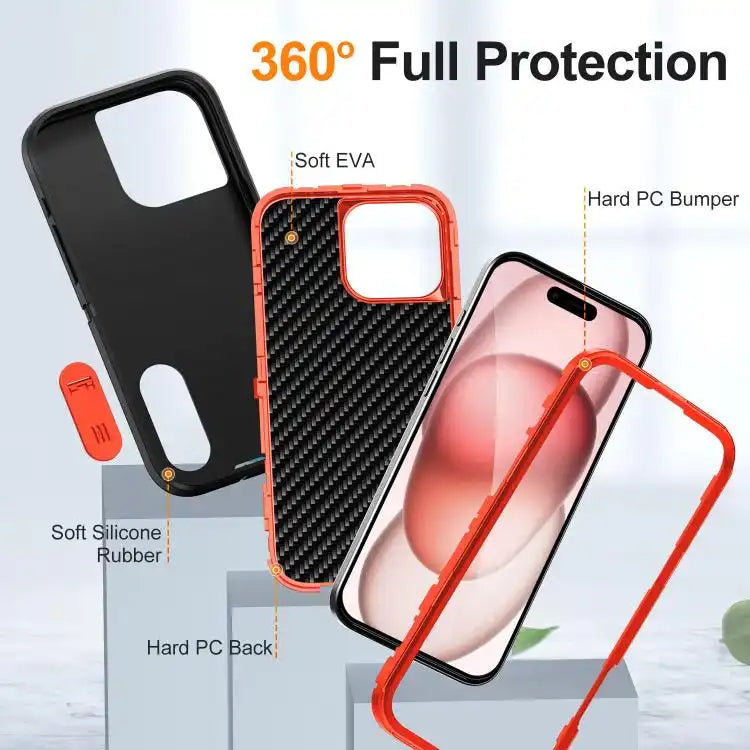 Defender Gen2 Rugged PC + Silicone Phone Case with Holder