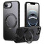 Frosted 360 Degree MagSafe Magnetic Holder Phone Case