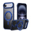 Frosted 360 Degree MagSafe Magnetic Holder Phone Case