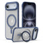Airbag MagSafe Shockproof Frosted Phone Case with Fold Holder