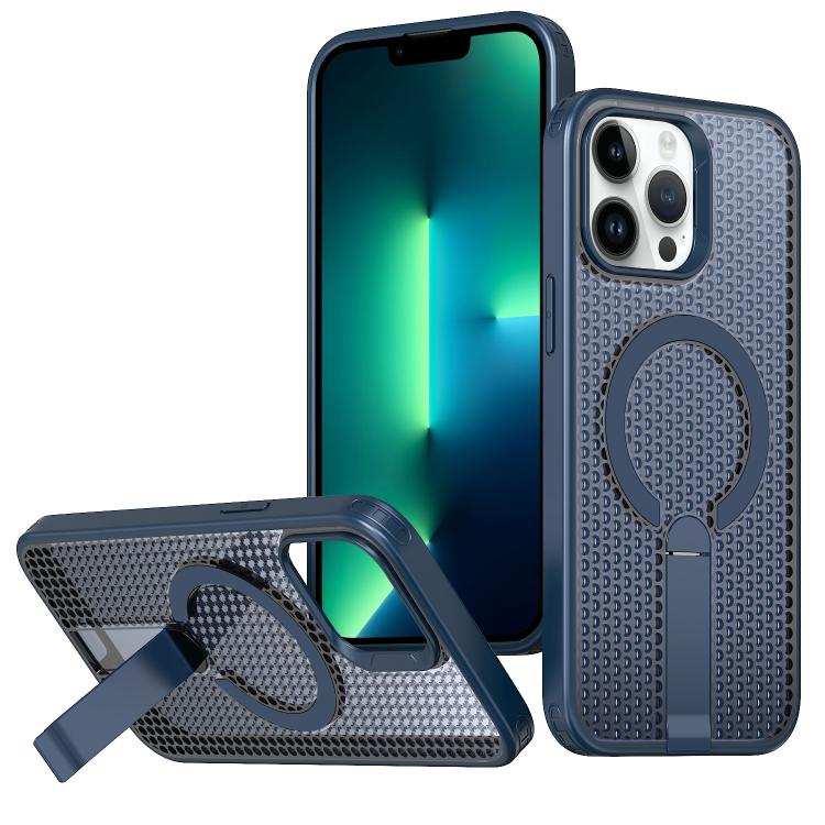 Honeycomb Cooling MagSafe Holder Phone Case