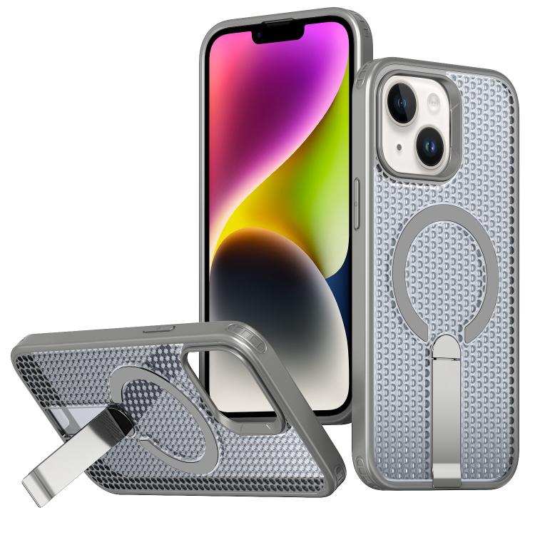 Honeycomb Cooling MagSafe Holder Phone Case