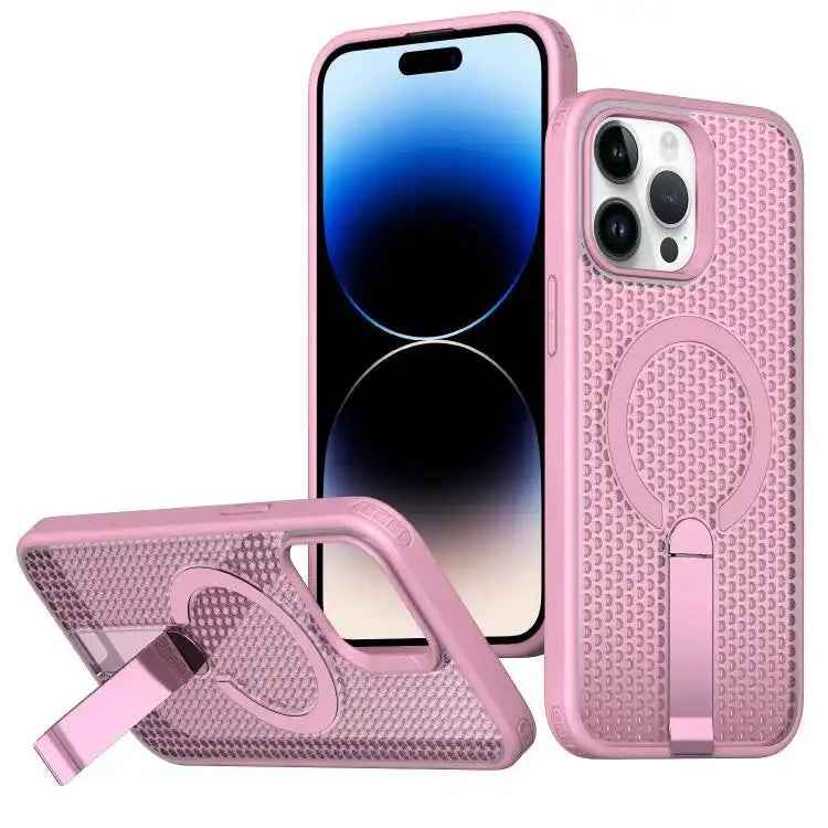 Honeycomb Cooling MagSafe Holder Phone Case