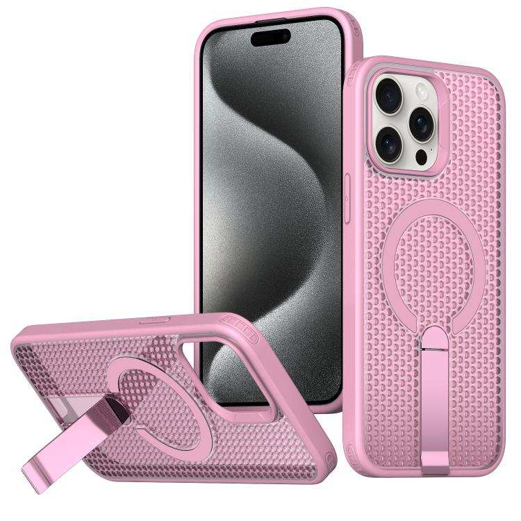 Honeycomb Cooling MagSafe Holder Phone Case