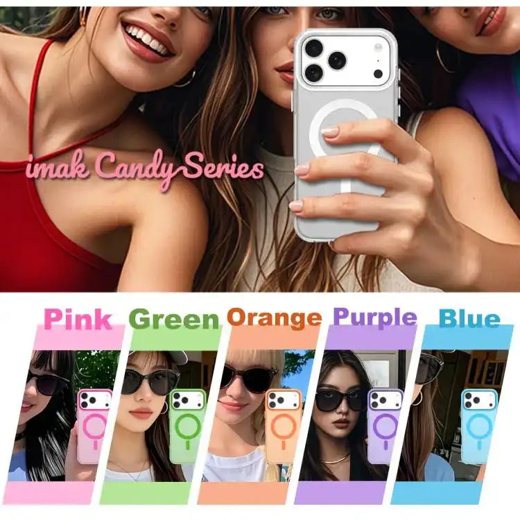 IMAK Candy Series Shockproof MagSafe Phone Case imak