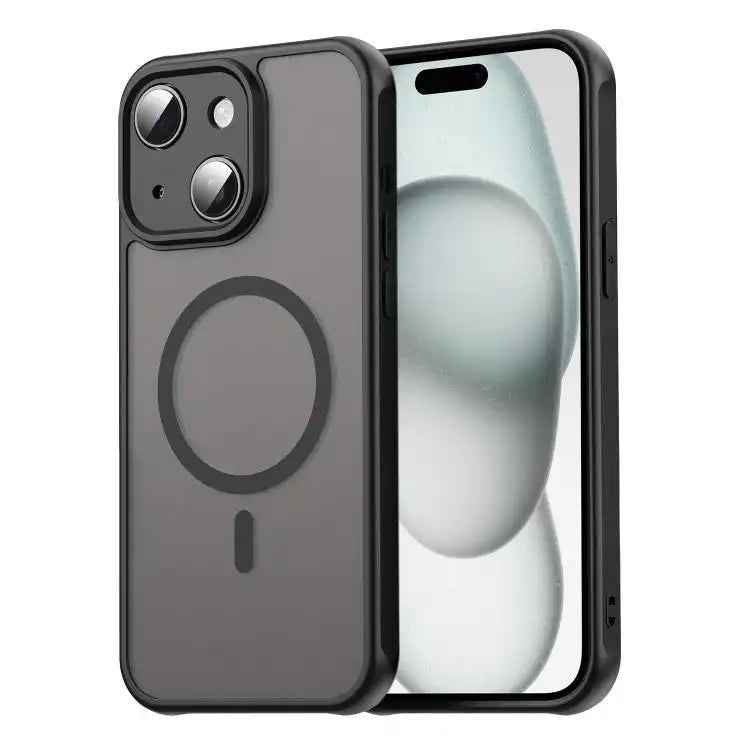 Fan Dun Series TPU Hybrid PC Frosted Magsafe Phone Case