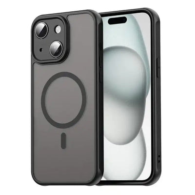 Fan Dun Series TPU Hybrid PC Frosted Magsafe Phone Case