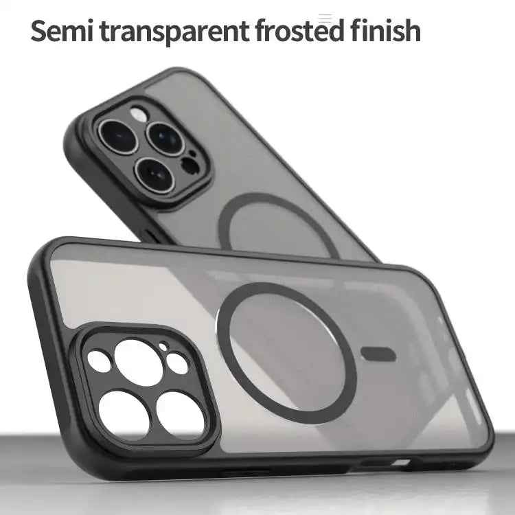 Fan Dun Series TPU Hybrid PC Frosted Magsafe Phone Case