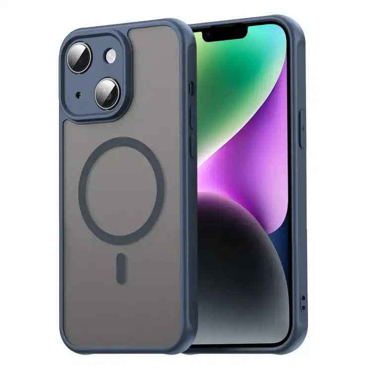 Fan Dun Series TPU Hybrid PC Frosted Magsafe Phone Case