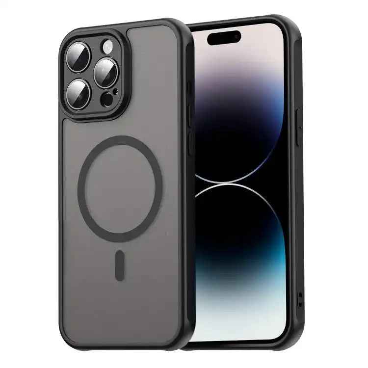 Fan Dun Series TPU Hybrid PC Frosted Magsafe Phone Case