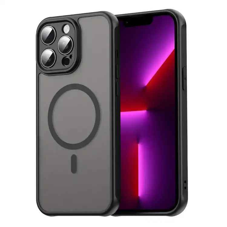 Fan Dun Series TPU Hybrid PC Frosted Magsafe Phone Case