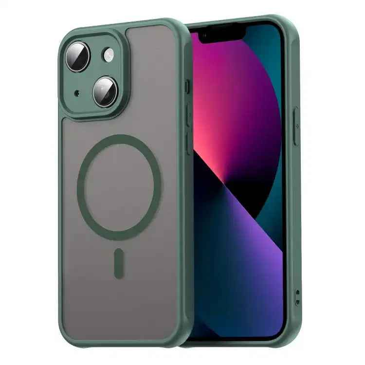 Fan Dun Series TPU Hybrid PC Frosted Magsafe Phone Case