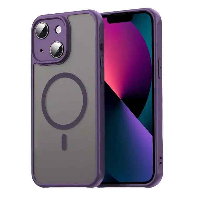 Fan Dun Series TPU Hybrid PC Frosted Magsafe Phone Case