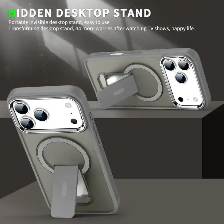 Acrylic Hybrid TPU MagSafe Holder Phone Case