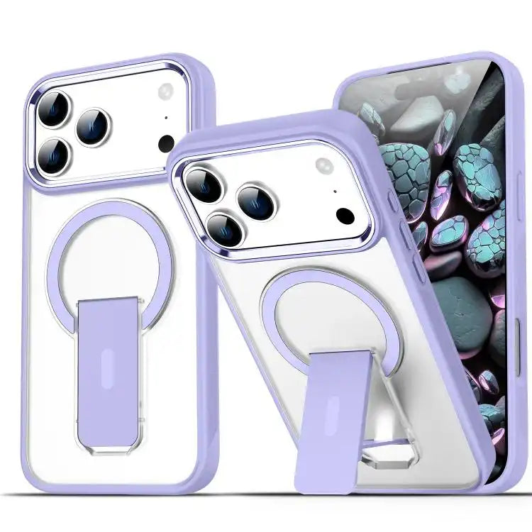 Acrylic Hybrid TPU MagSafe Holder Phone Case