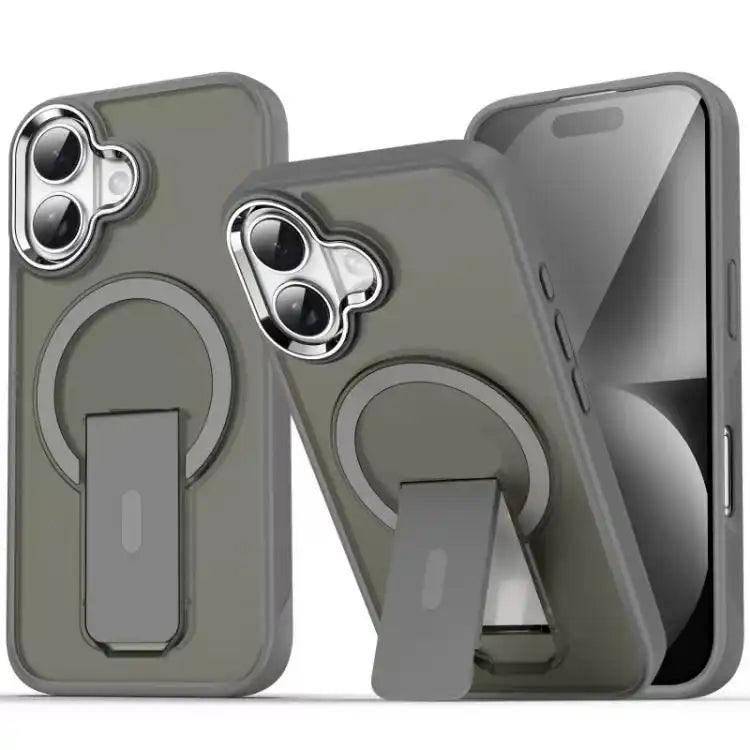 Acrylic Hybrid TPU MagSafe Holder Phone Case