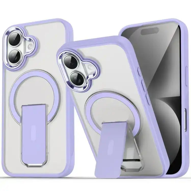 Acrylic Hybrid TPU MagSafe Holder Phone Case