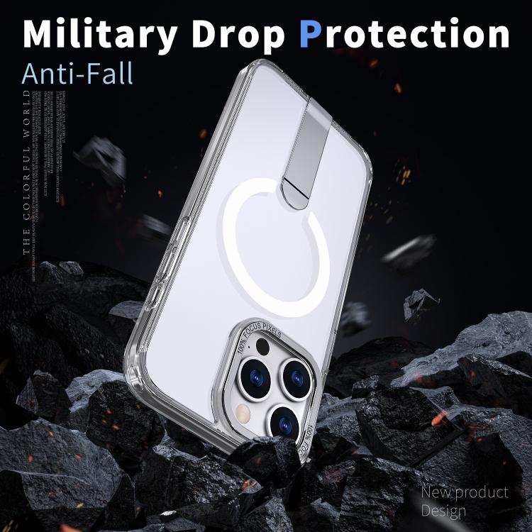 Star Shine Series TPU + PC MagSafe Phone Case with Fold Holder