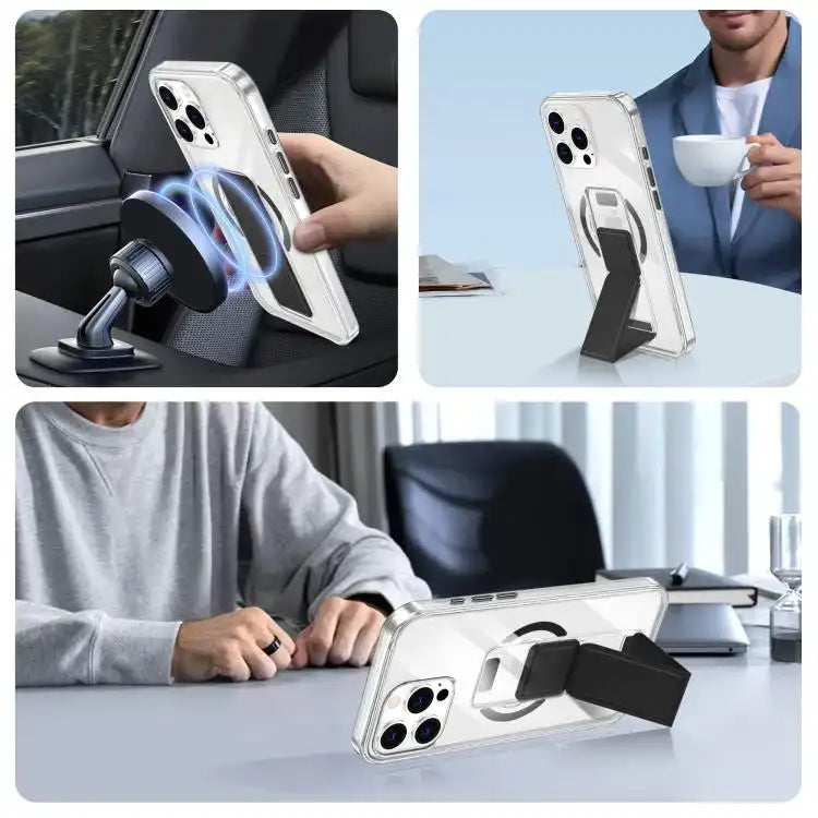 Clear Wristband Holder MagSafe Phone Case