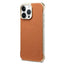 Denior A20 Genuine Leather Litchi Texture MagSafe Frameless Phone Case