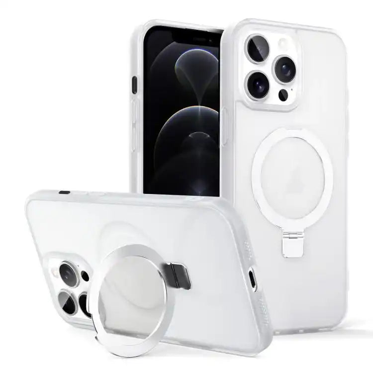 Skin-feel Ring MagSafe Holder Phone Case