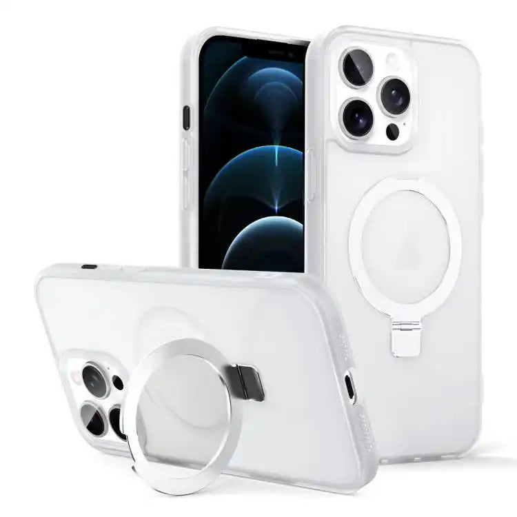 Skin-feel Ring MagSafe Holder Phone Case