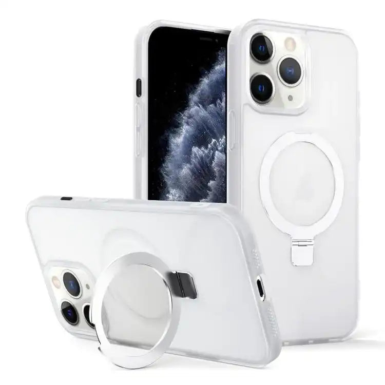 Skin-feel Ring MagSafe Holder Phone Case